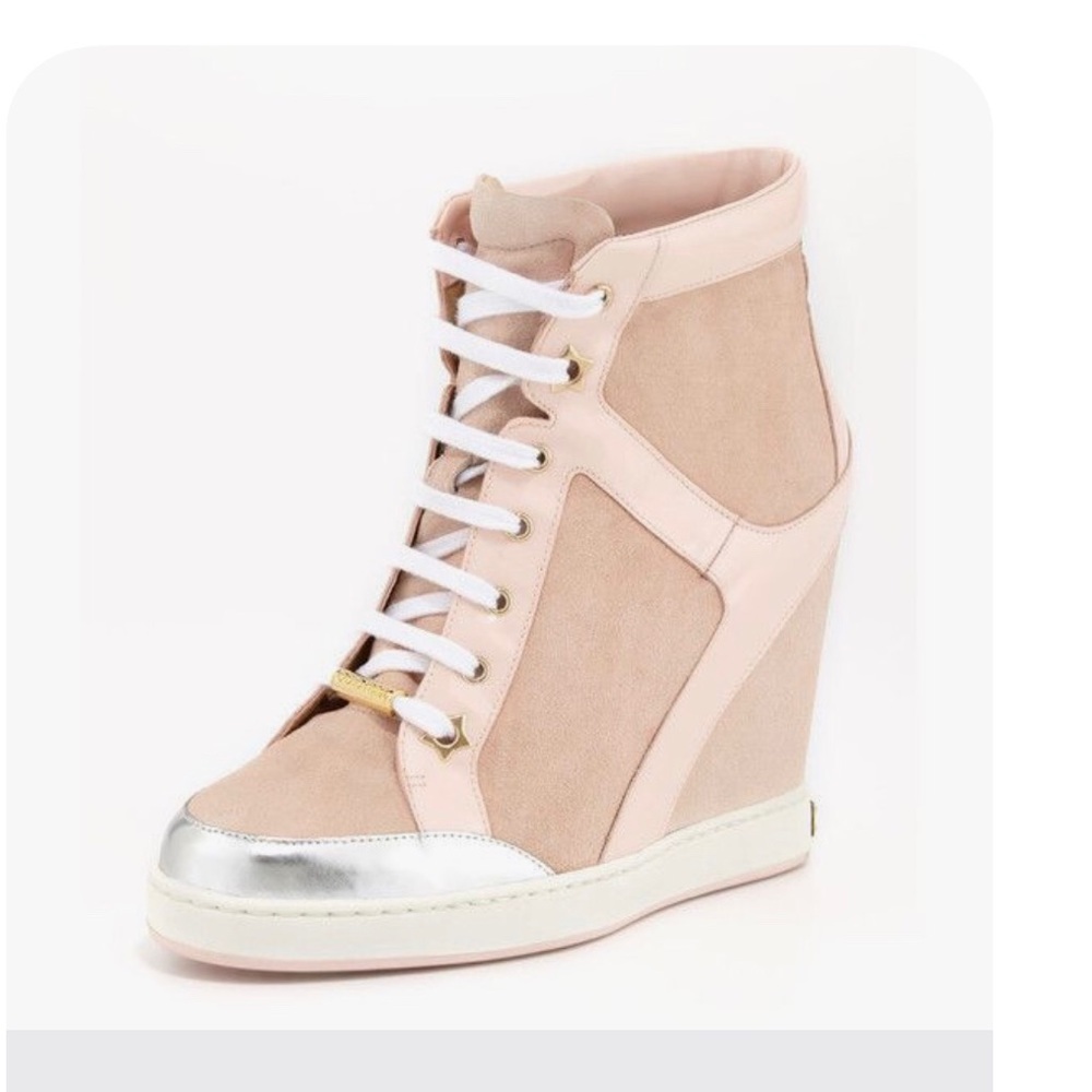 Wedge High Top Sneaker Jimmy Choo